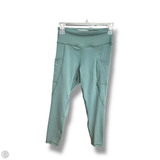 Athletic Leggings By 10 Trees In Green, Size: S