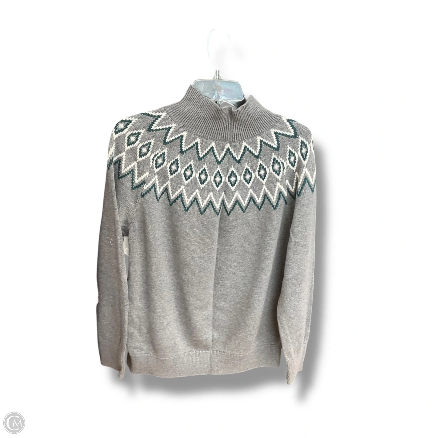 Sweater By Loft In Grey, Size: Xl