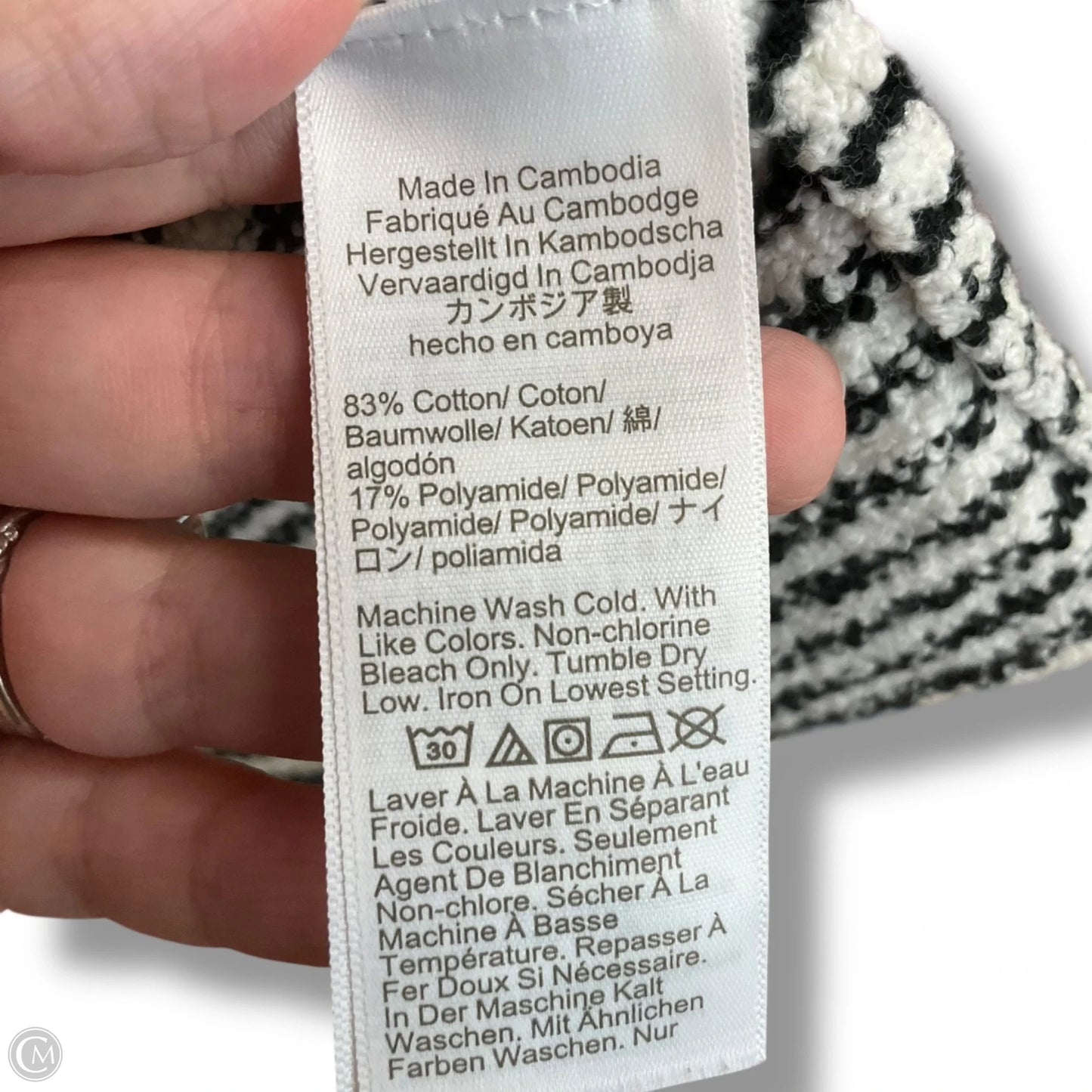 Sweater By J. Crew In Striped Pattern, Size: L
