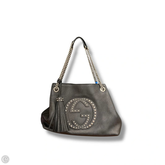 Handbag Luxury Designer By Gucci, Size: Large
