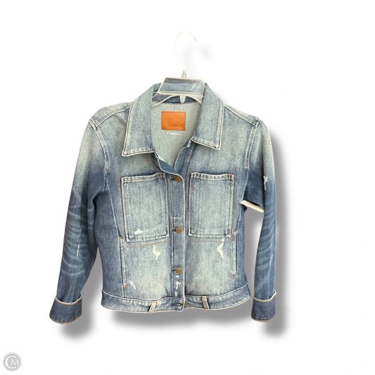 Jacket Denim By Evereve In Blue, Size: Xs