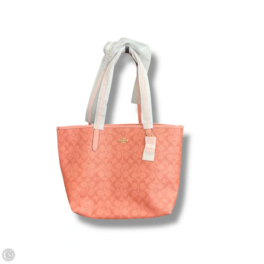Tote Designer By Coach, Size: Large