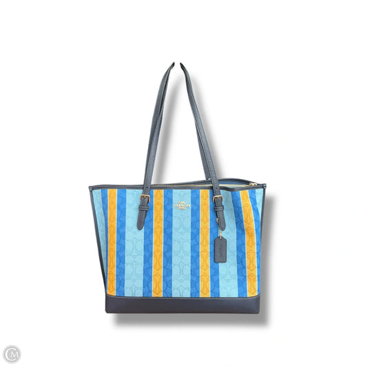 Tote Designer By Coach, Size: Large