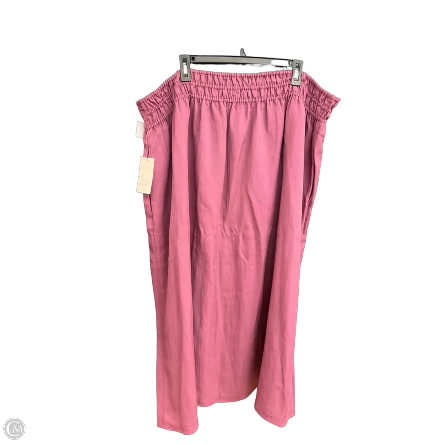 Skirt Maxi By A New Day In Purple, Size: 2x