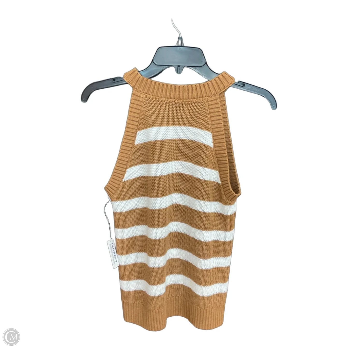 Top Short Sleeve By Old Navy In Striped Pattern, Size: S