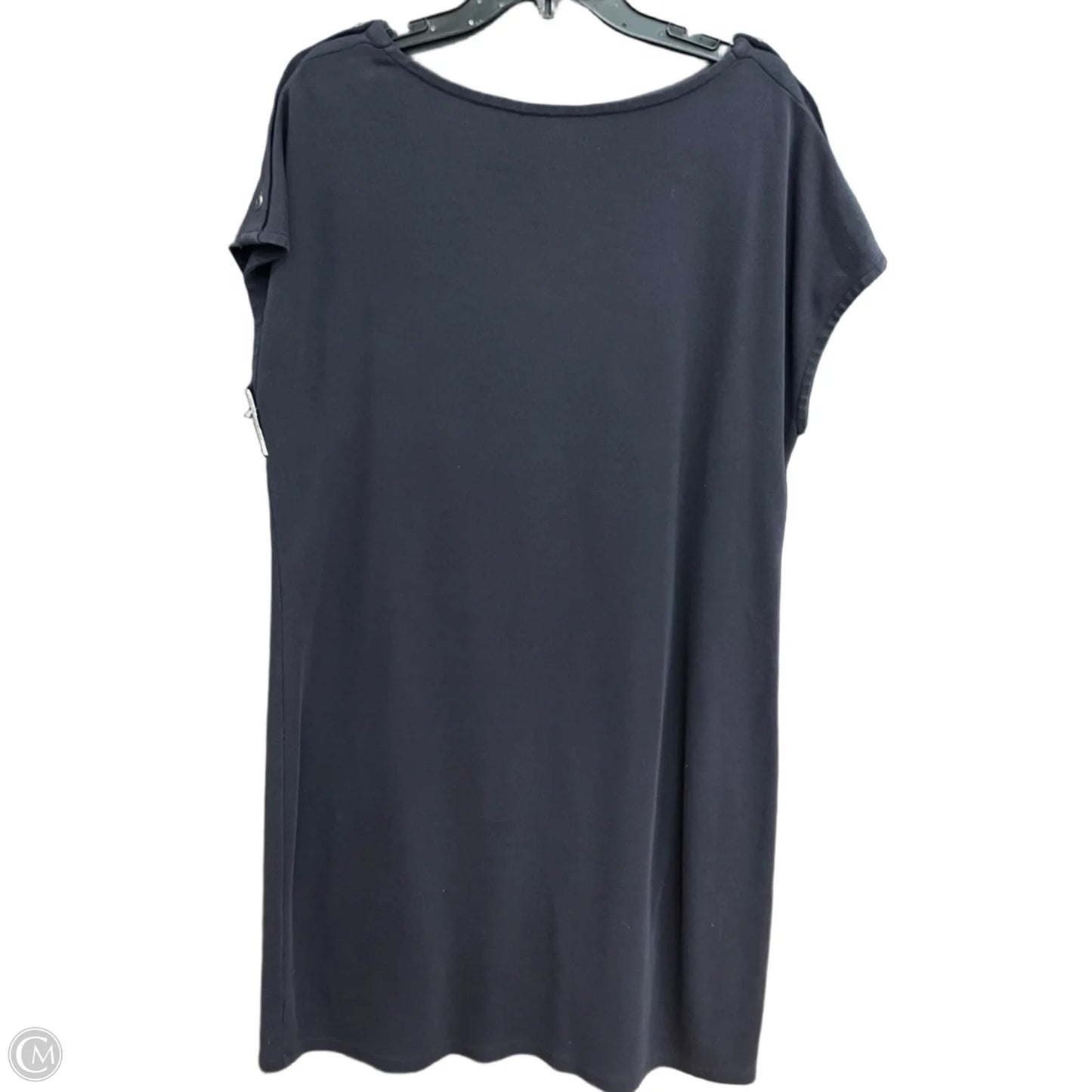 Dress Casual Midi By Talbots In Navy, Size: Xl