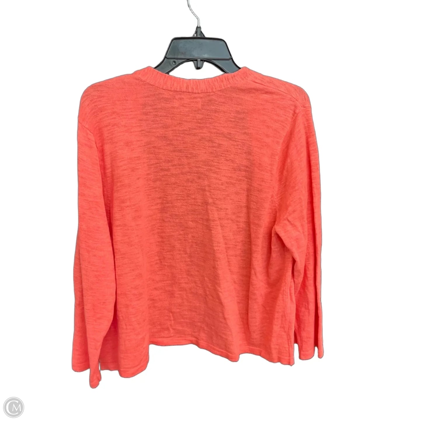 Cardigan By Croft And Barrow In Coral, Size: Xl