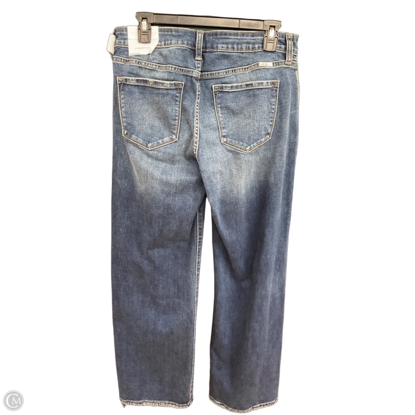 Jeans Wide Leg By Kancan In Blue Denim, Size: 6