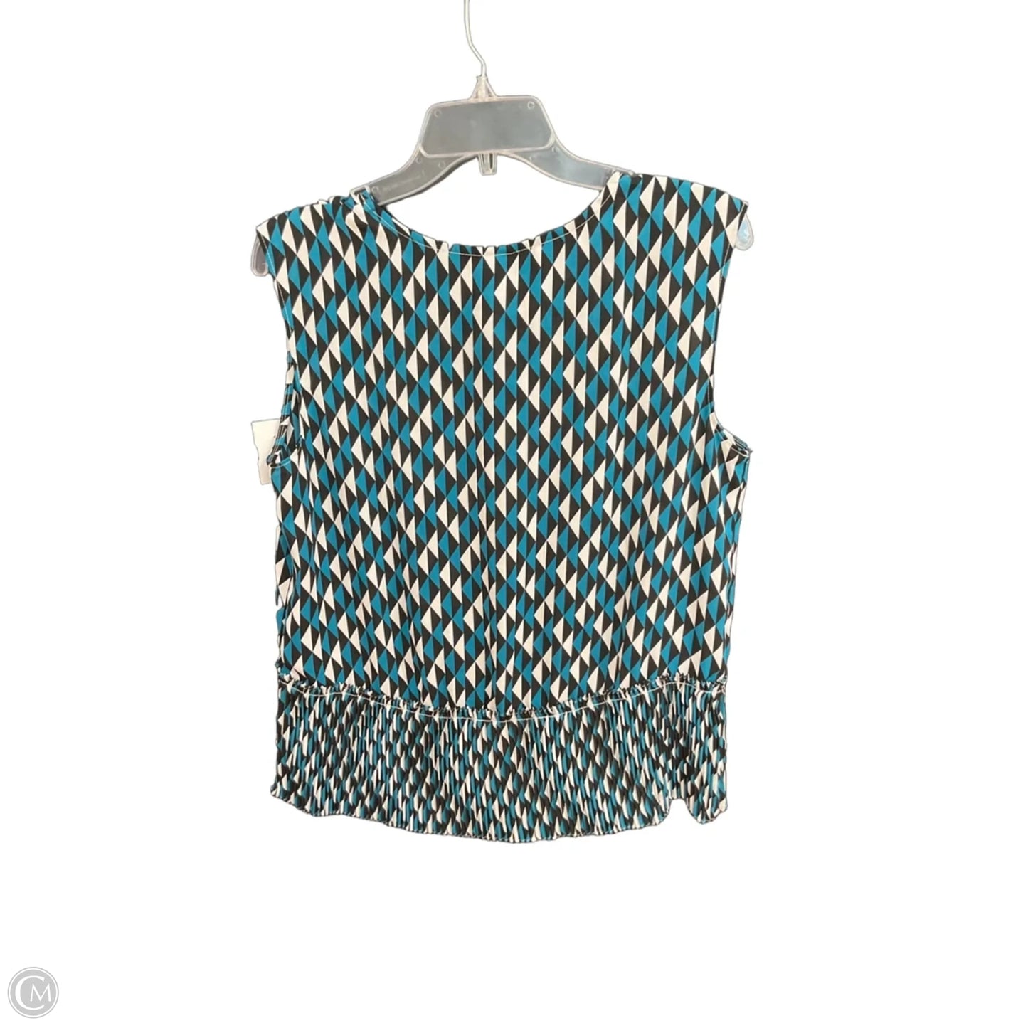 Top Sleeveless By Worthington In Blue, Size: M