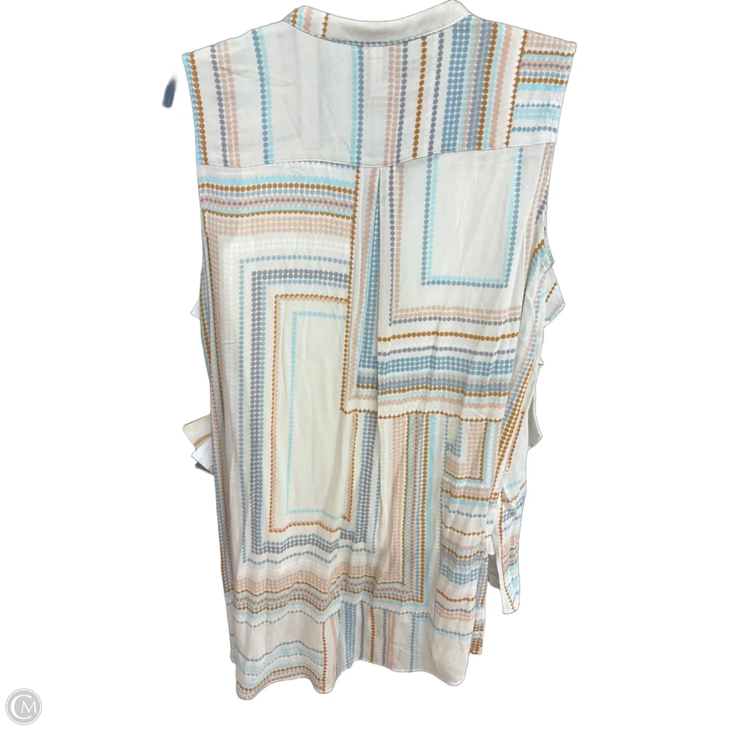 Top Sleeveless By Miraclesuit In Tan, Size: S