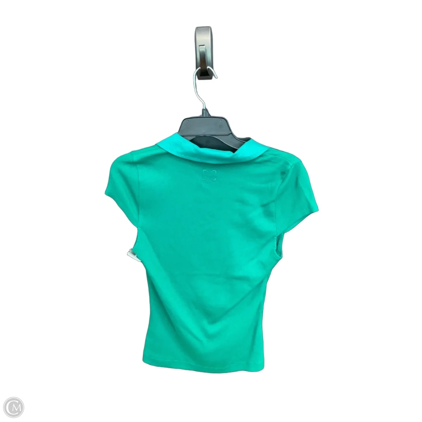 Top Short Sleeve By Maeve In Green, Size: M