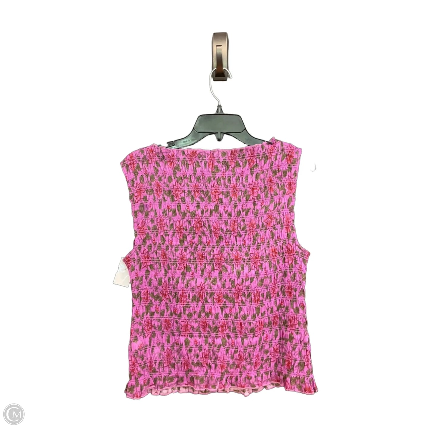Top Sleeveless By J. Crew In Purple, Size: L