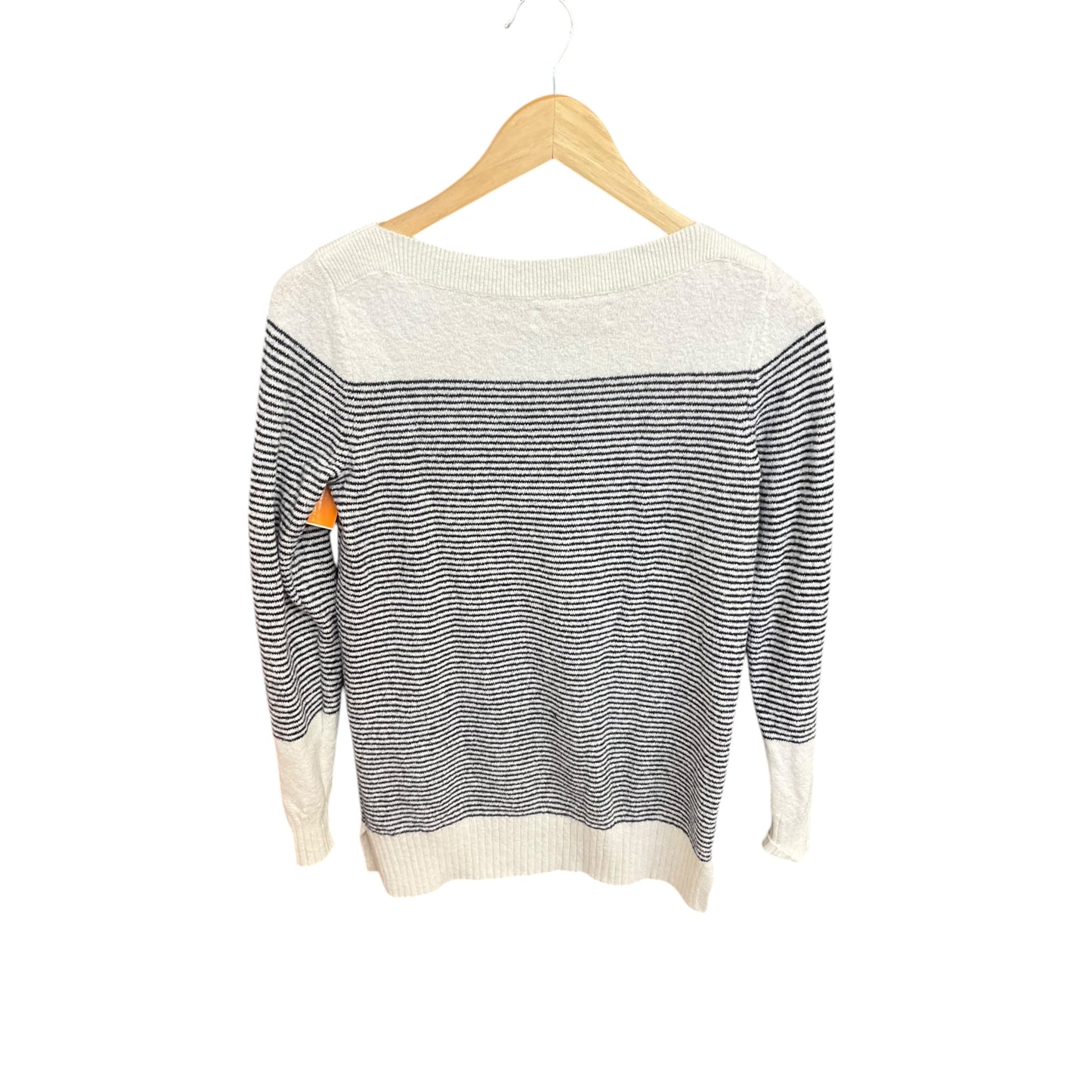 Sweater By Loft In Black & White, Size: S