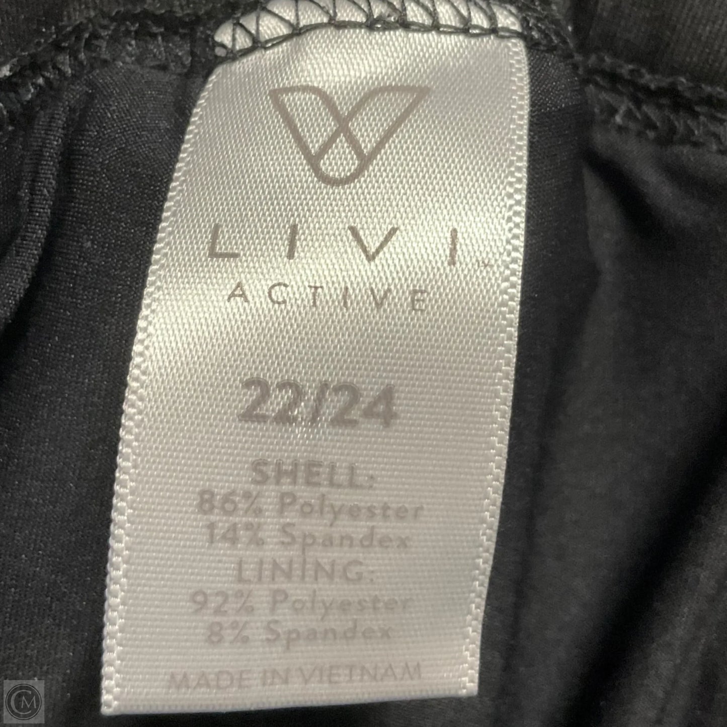 Athletic Skirt By Livi Active In Black, Size: 2x