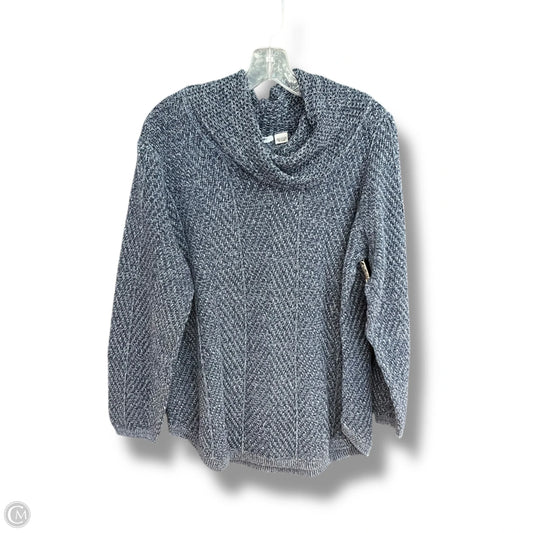 Sweater By Eight Eight Eight In Blue, Size: 2x