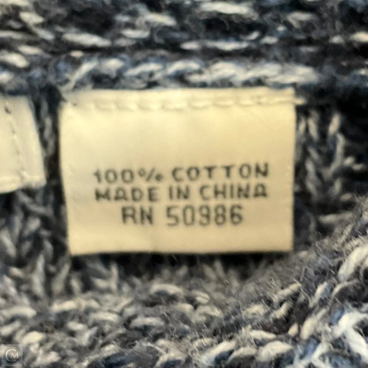 Sweater By Eight Eight Eight In Blue, Size: 2x