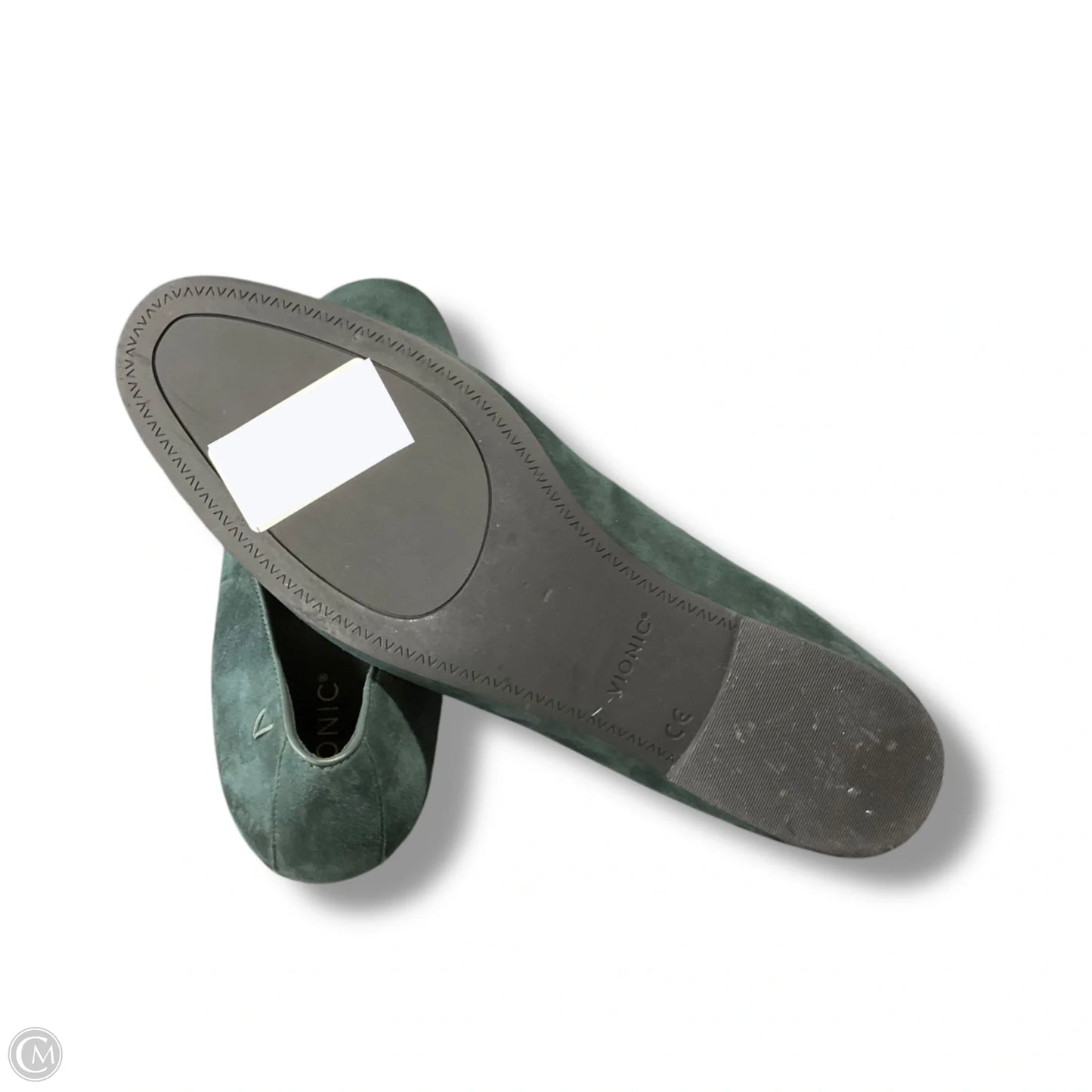Shoes Flats By Vionic In Green, Size: 12