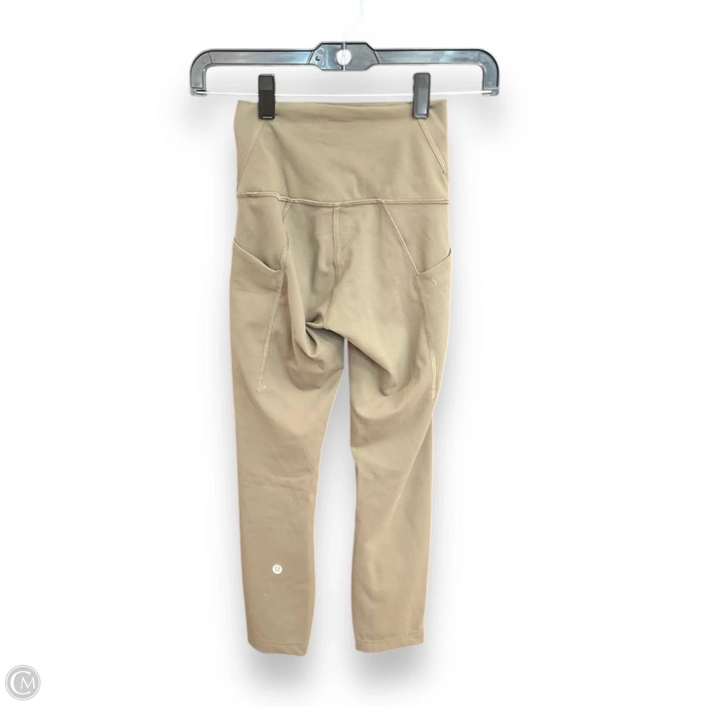 Athletic Leggings By Lululemon In Green, Size: 2