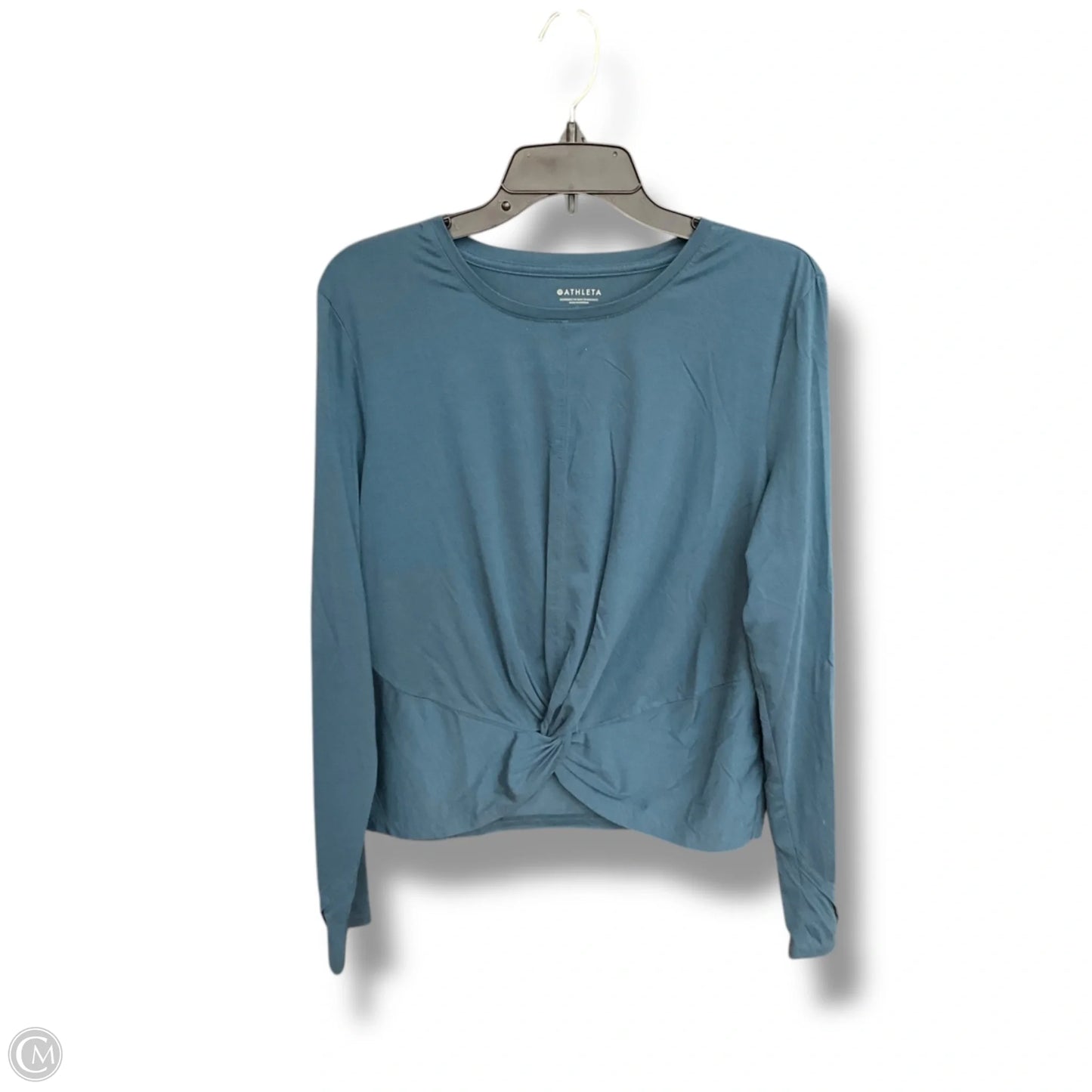 Top Long Sleeve By Athleta In Blue, Size: Xl