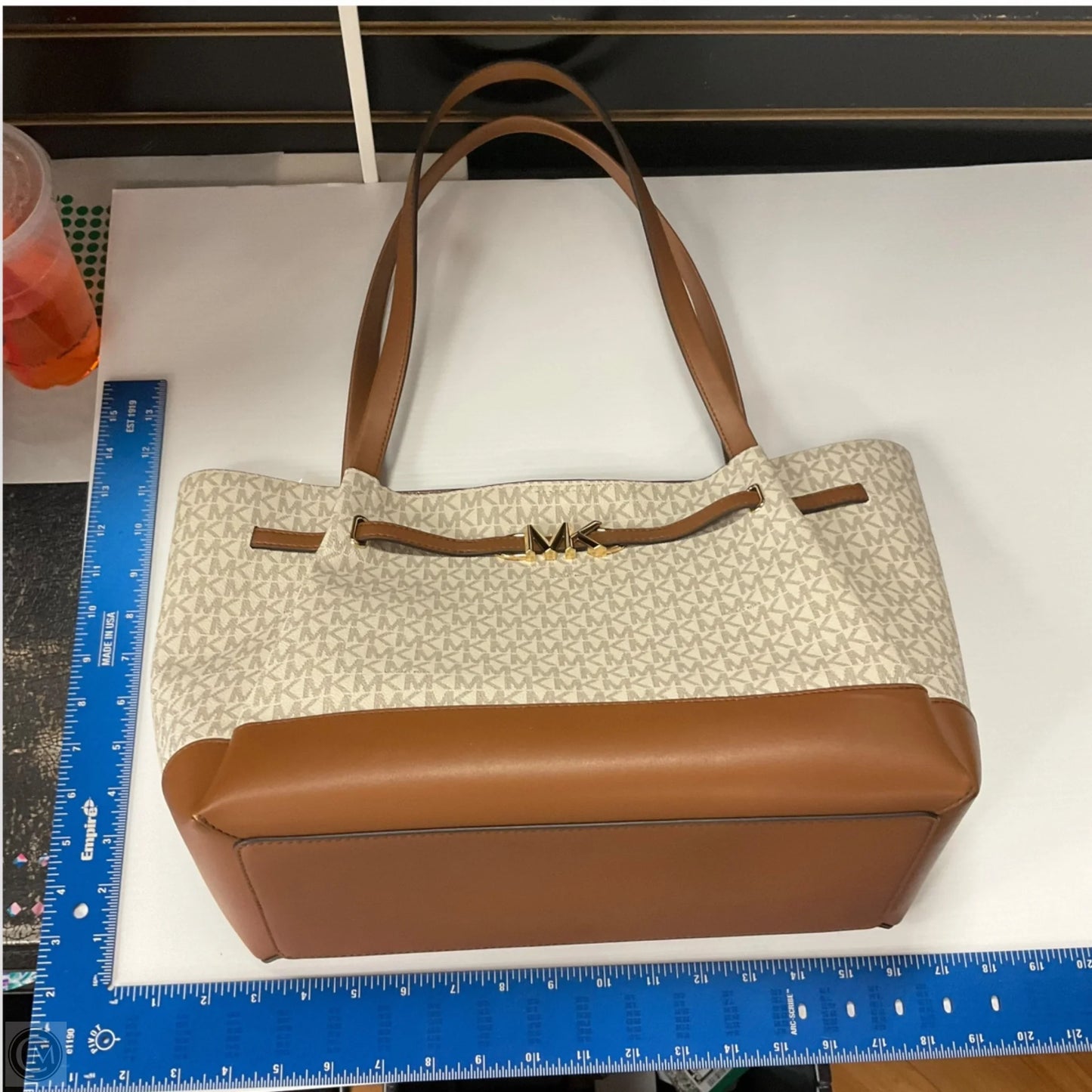 Tote Designer By Michael Kors, Size: Large
