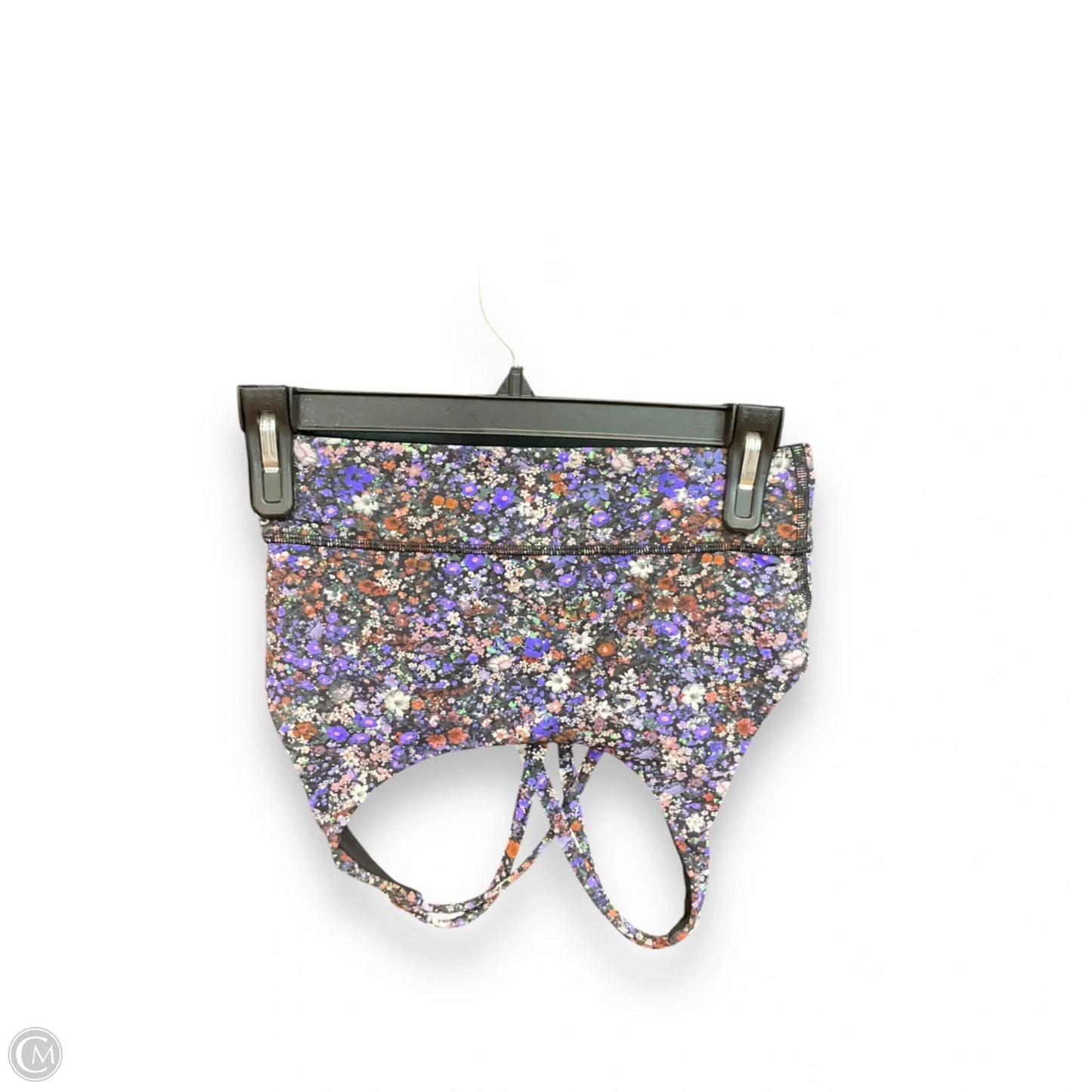 Athletic Bra By Lululemon In Floral Print, Size: 6