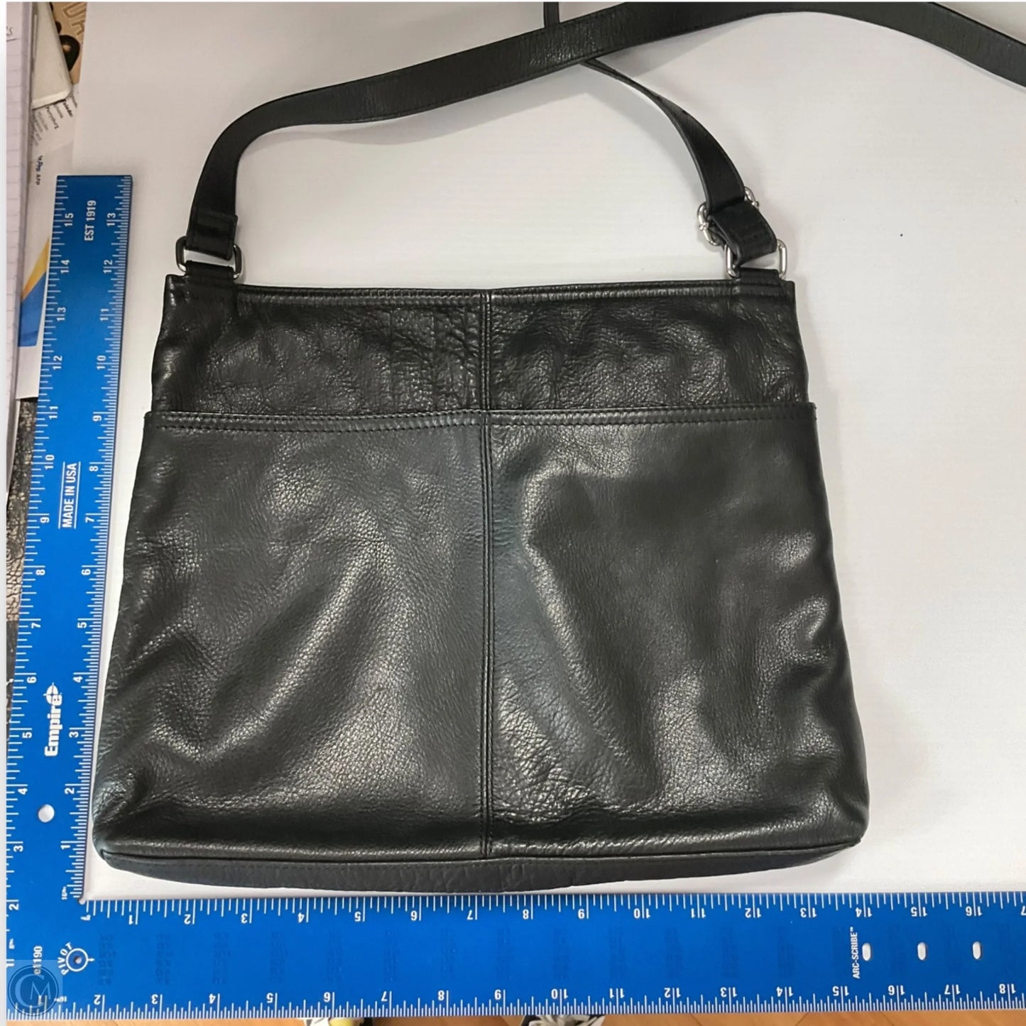 Crossbody Leather By Margot, Size: Large