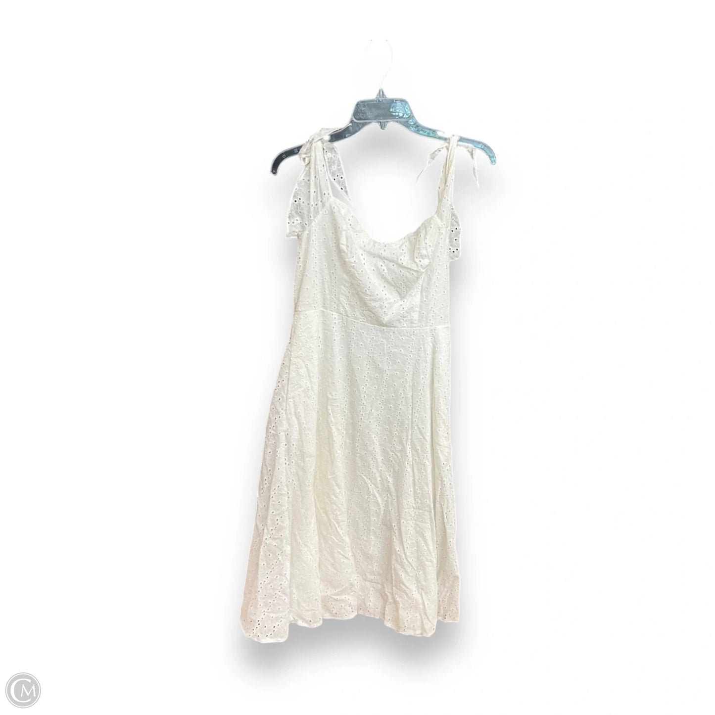 Dress Casual Midi By Avec Les Filles In White, Size: S