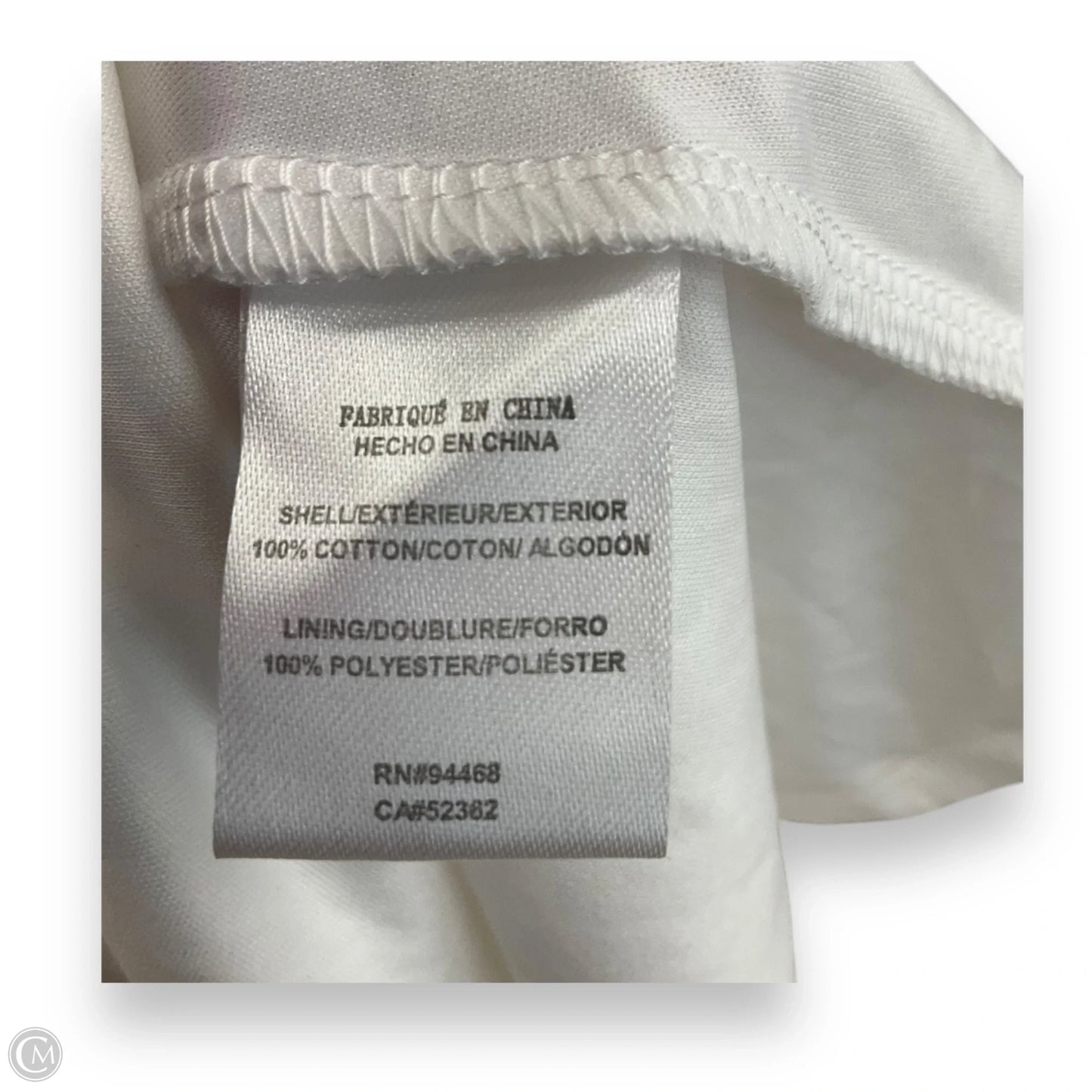 Dress Casual Midi By Avec Les Filles In White, Size: S