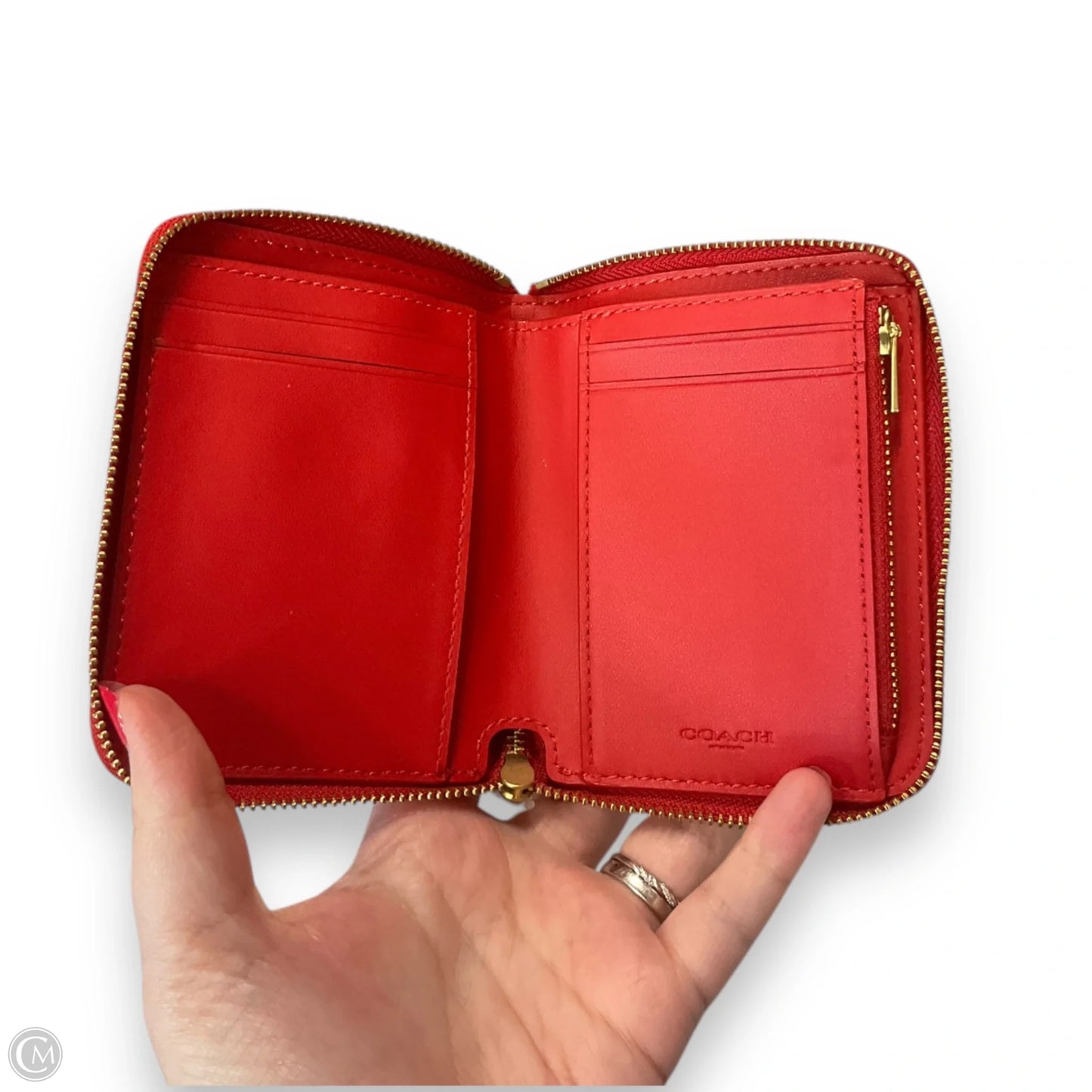 Wallet Designer By Coach, Size: Small