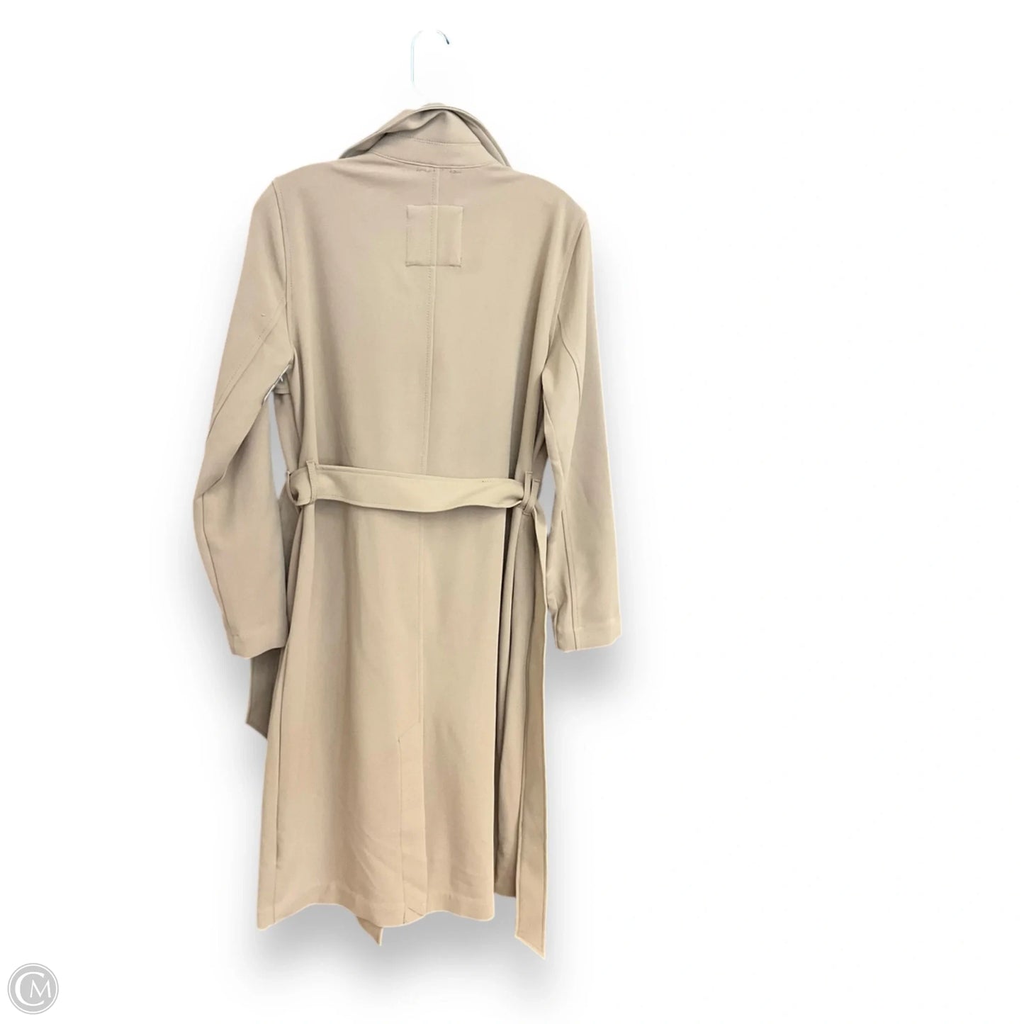 Coat Trench Coat By Abercrombie And Fitch In Beige, Size: M