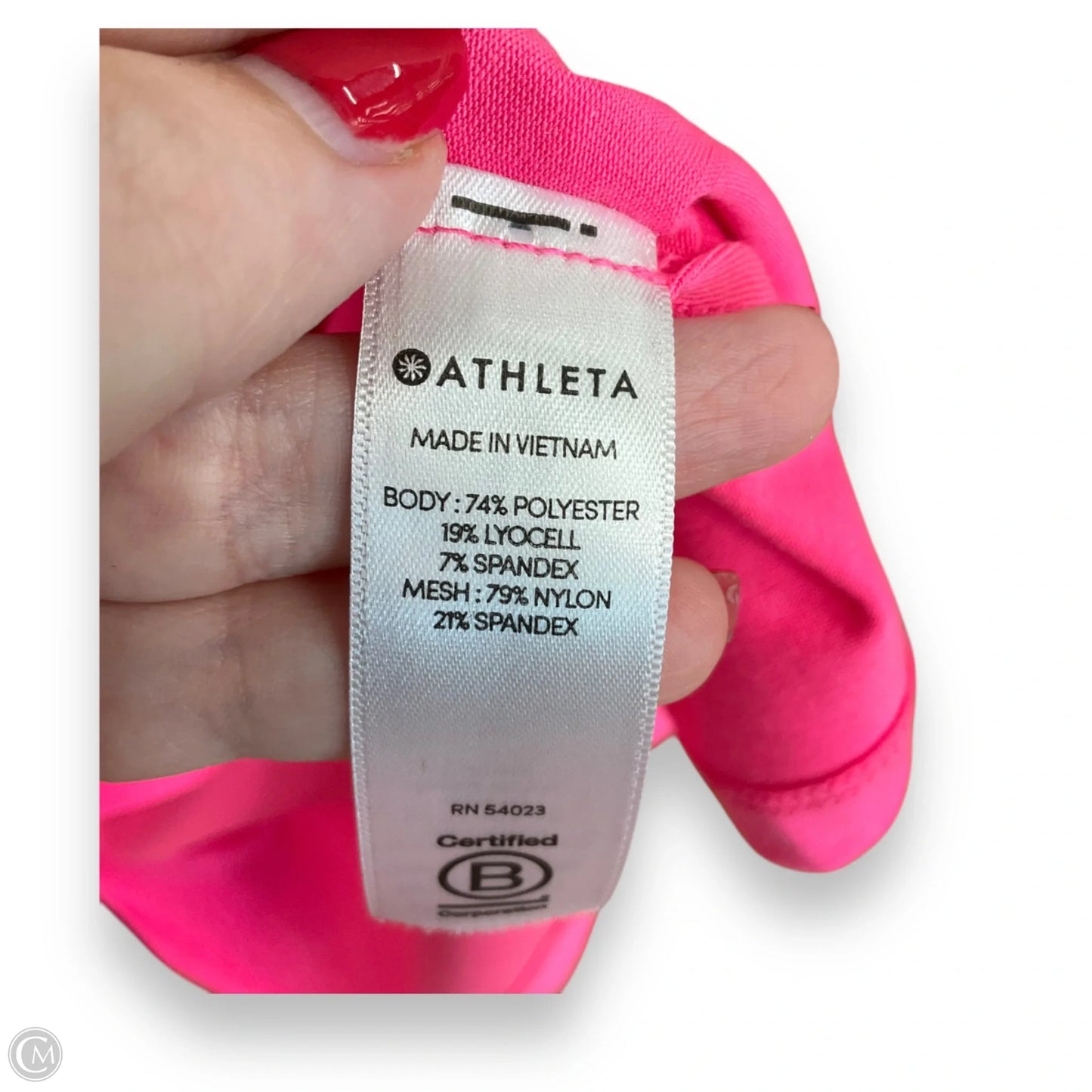 Athletic Tank Top By Athleta In Pink, Size: S