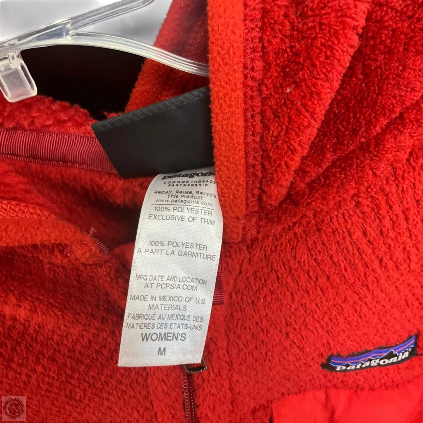 Athletic Fleece By Patagonia In Red, Size: M