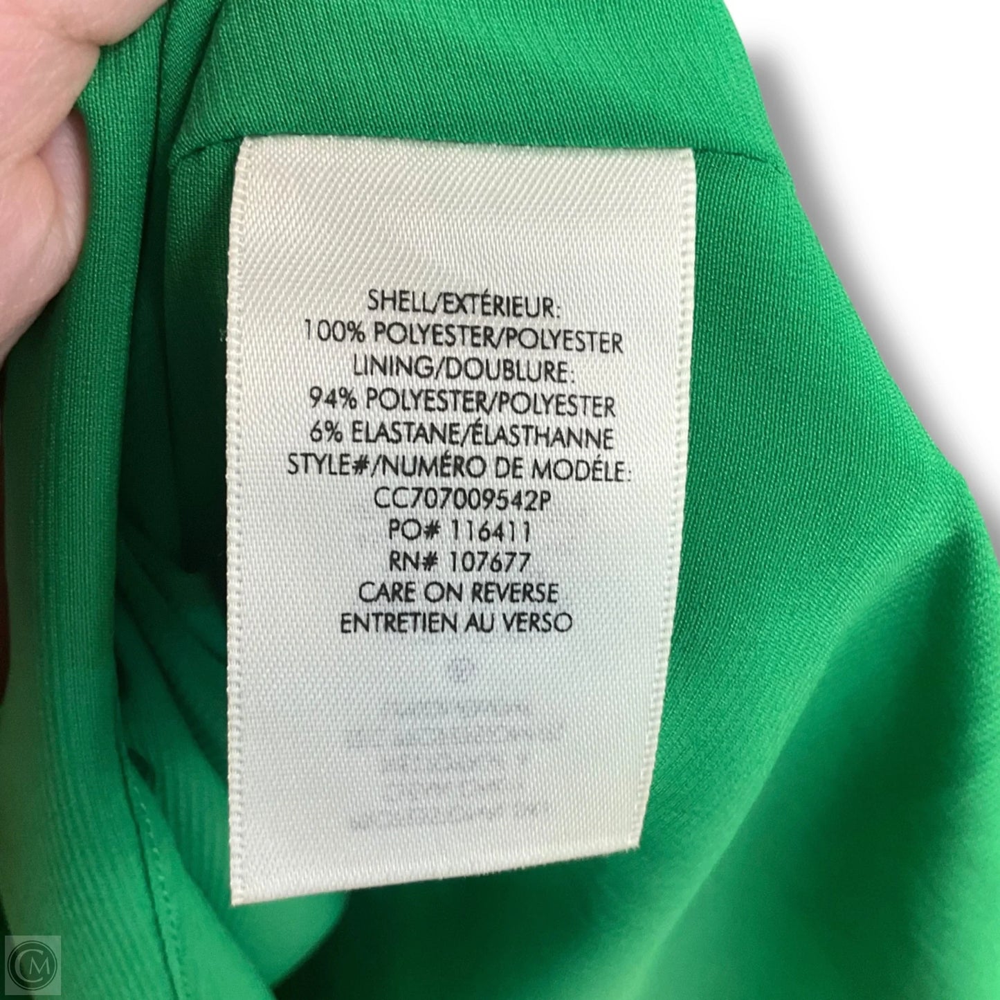 Dress Designer By Alice + Olivia In Green, Size: Xs