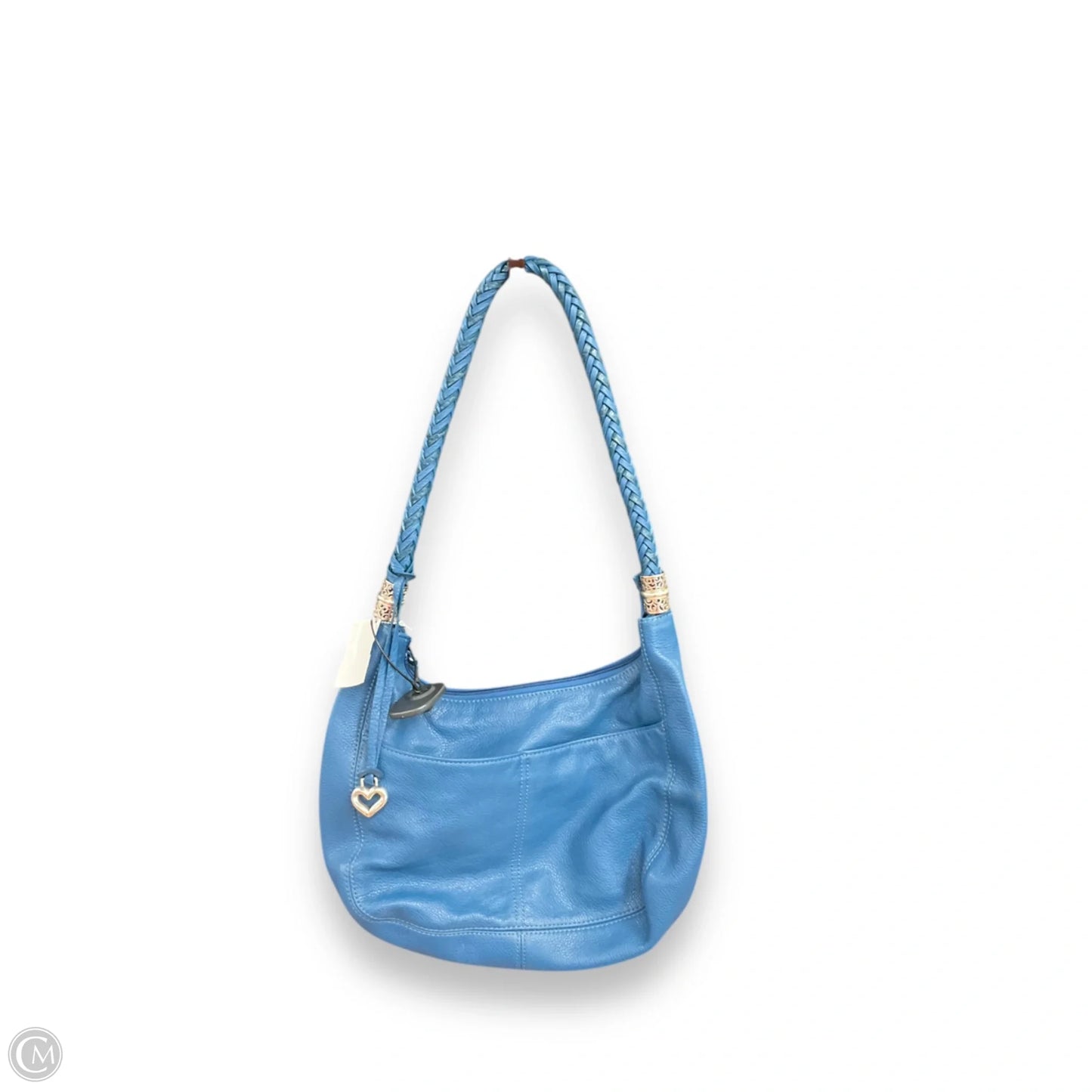 Handbag Leather By Brighton, Size: Medium