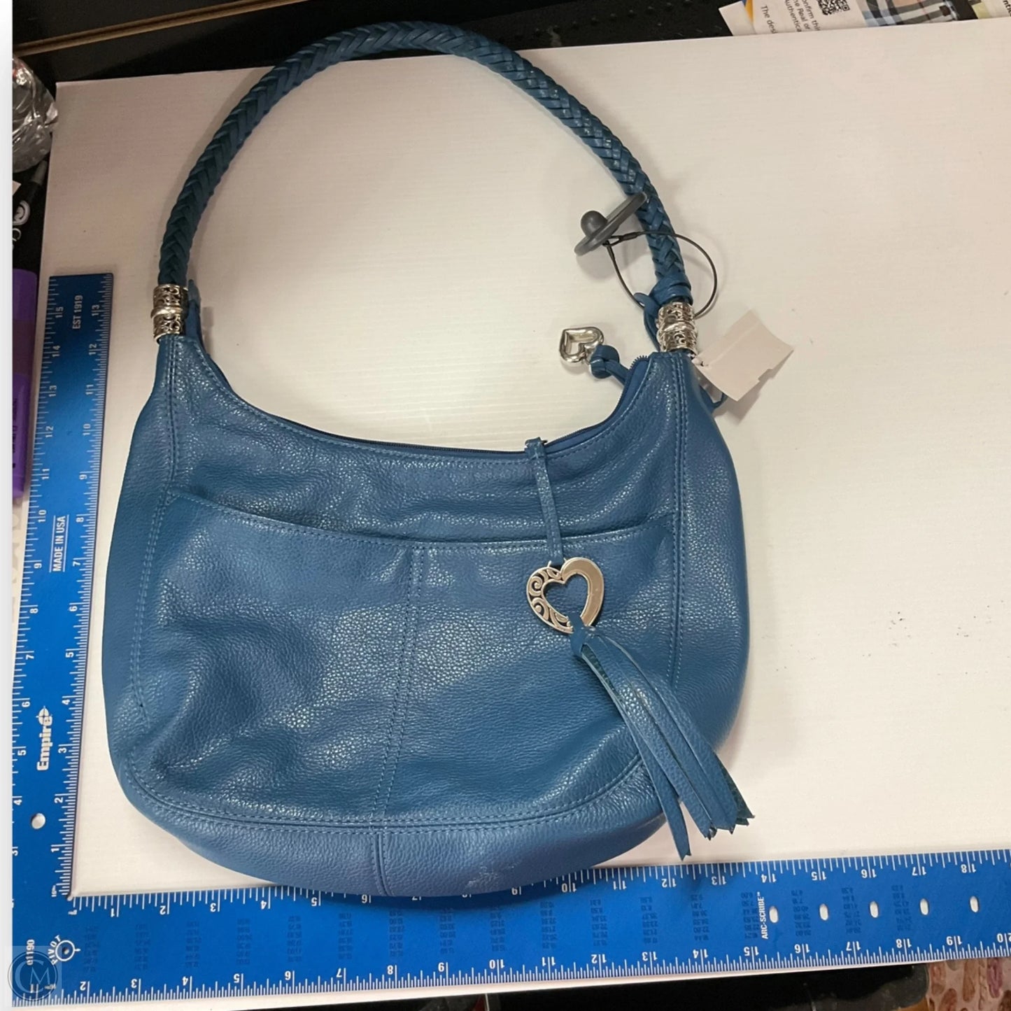 Handbag Leather By Brighton, Size: Medium