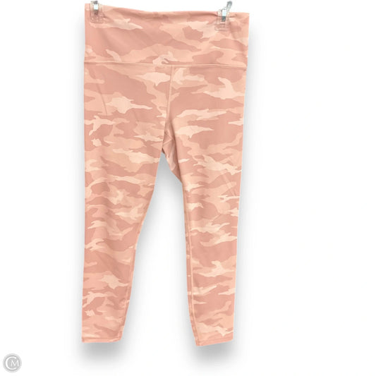 Athletic Leggings By Athleta In Pink, Size: M