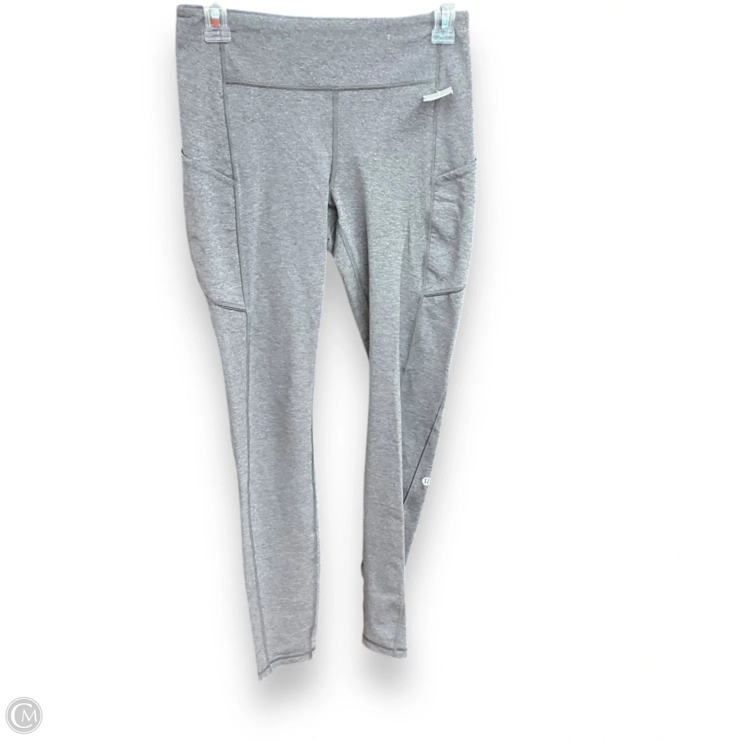 Athletic Leggings By Lululemon In Grey, Size: 6