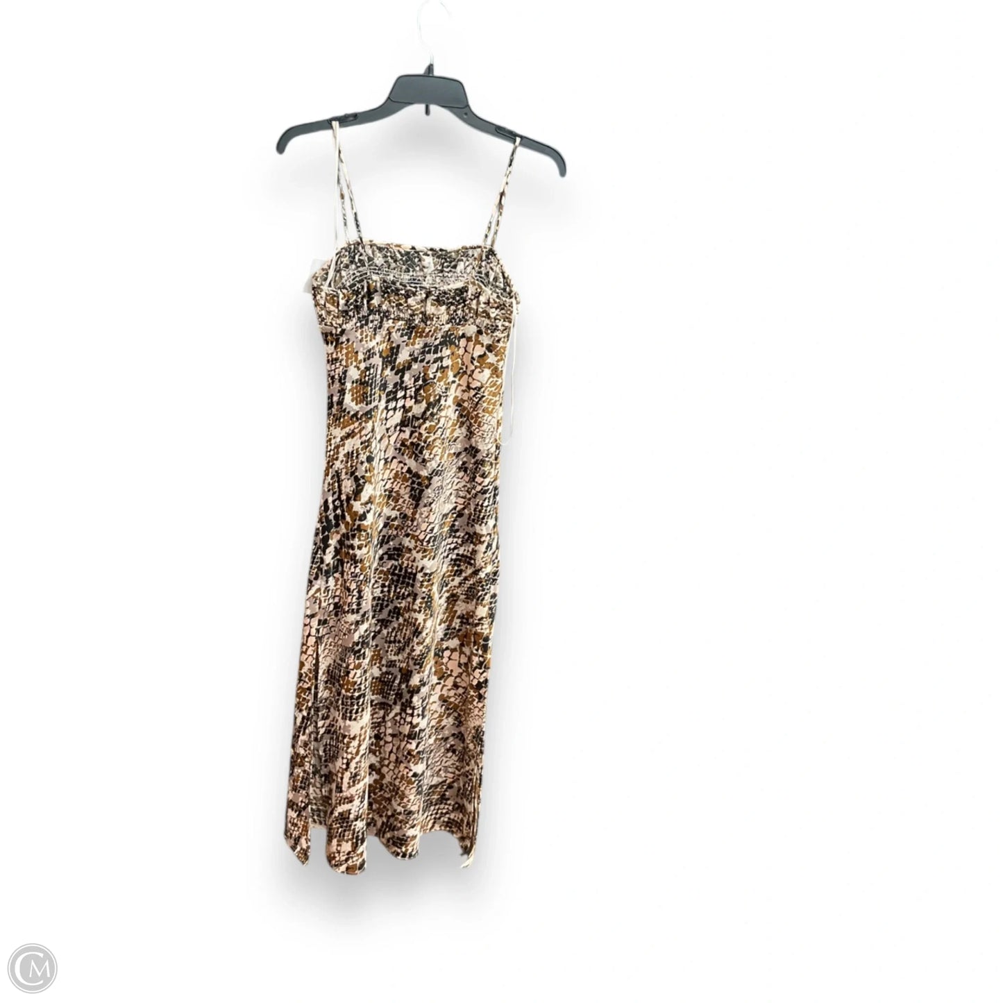 Dress Casual Midi By Anthropologie In Multi-colored, Size: Xxs