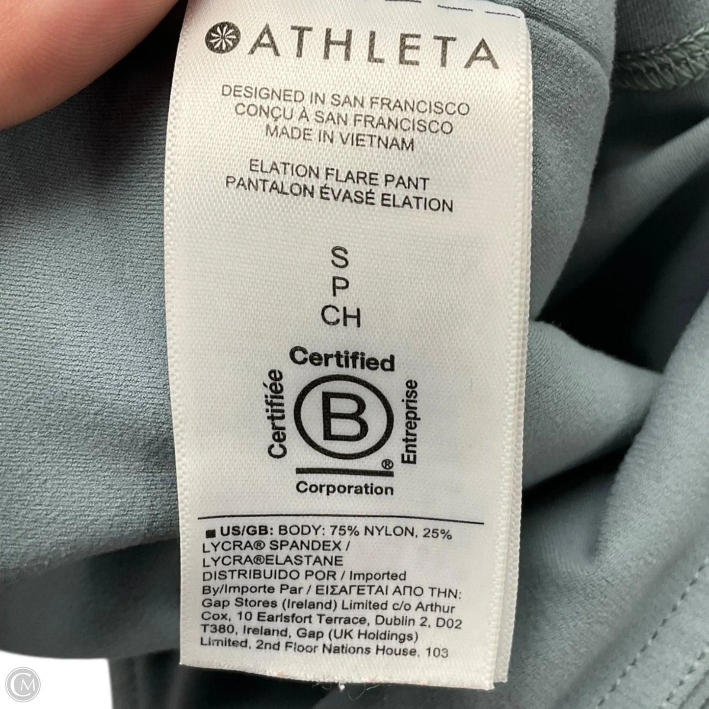 Athletic Pants By Athleta In Blue, Size: S