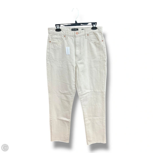 Pants Other By Banana Republic In Cream Denim, Size: 10
