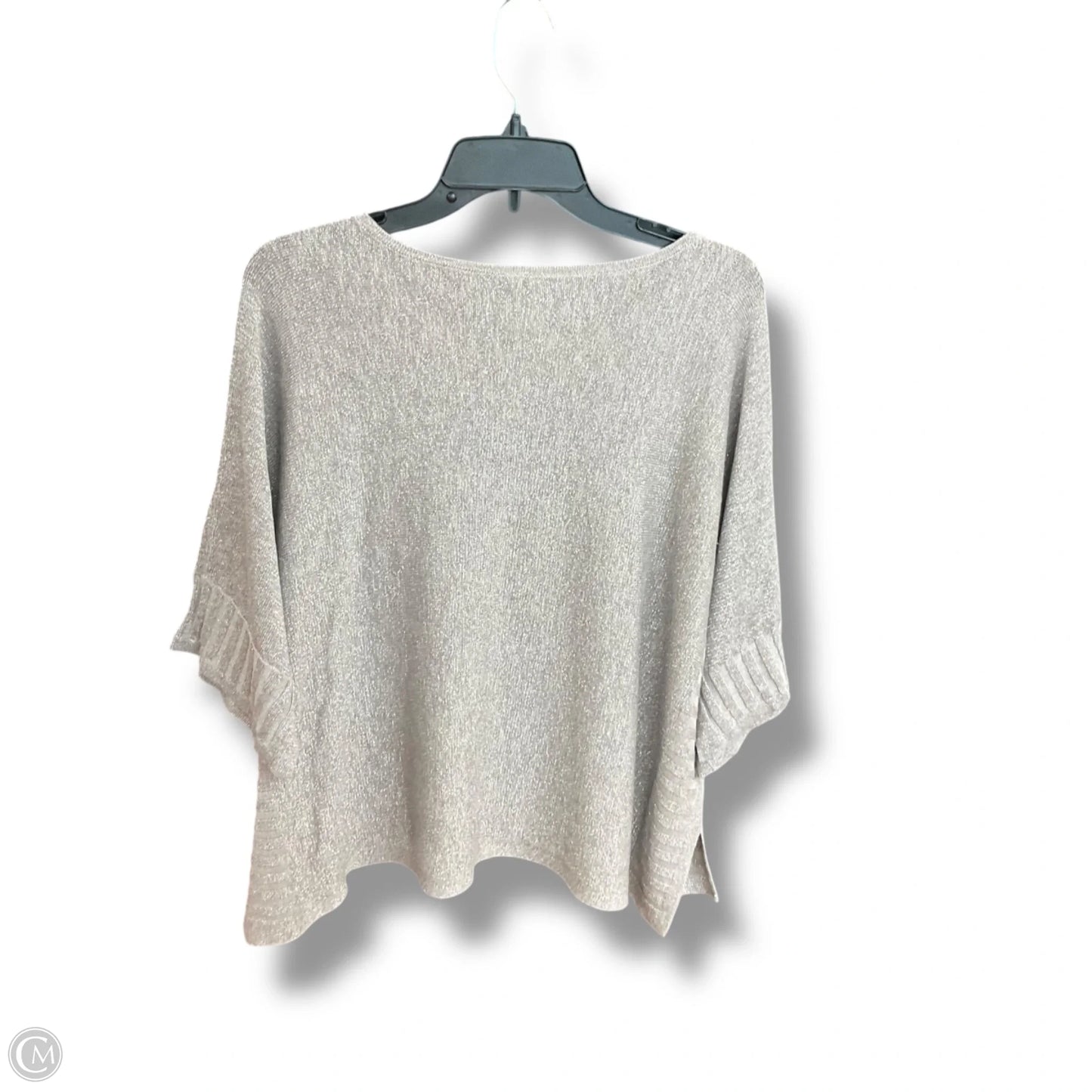Sweater Short Sleeve By Anthropologie In Grey, Size: S