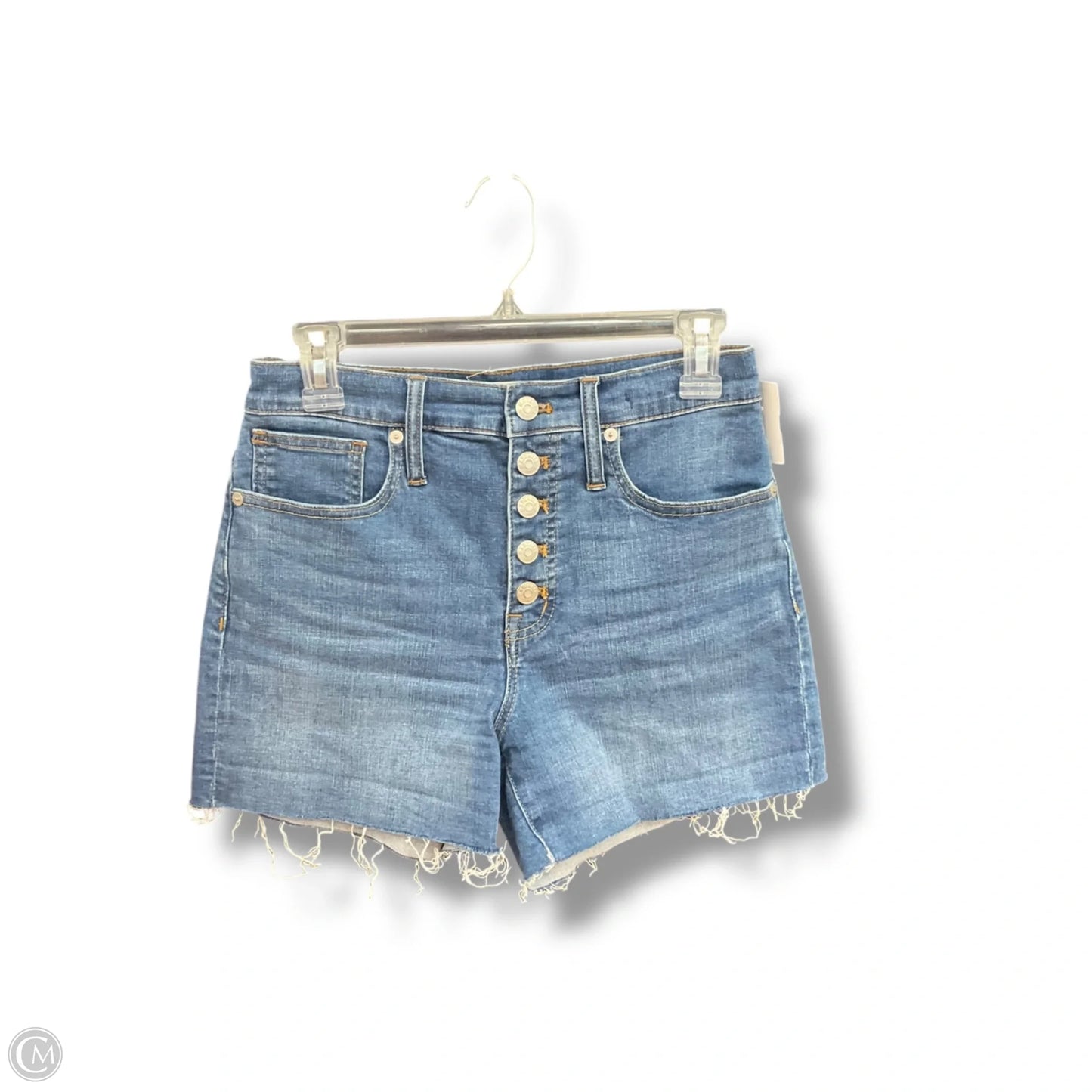 Shorts By Madewell In Blue Denim, Size: 0