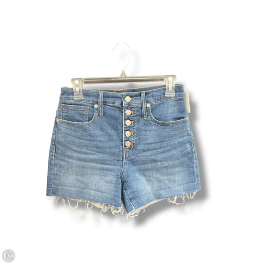 Shorts By Madewell In Blue Denim, Size: 0