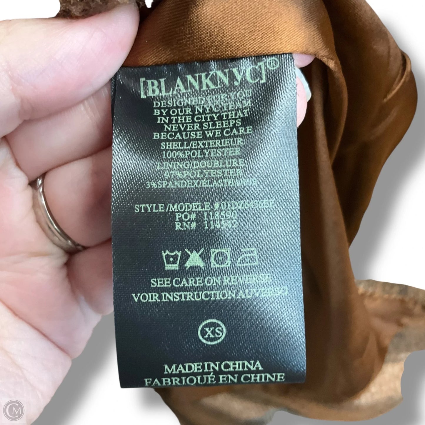 Jacket Other By Blanknyc In Plaid Pattern, Size: Xs