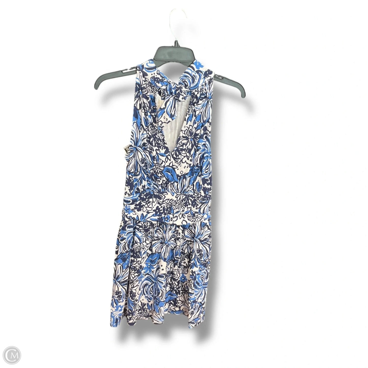 Dress Designer By Lilly Pulitzer In Blue & White, Size: Xs