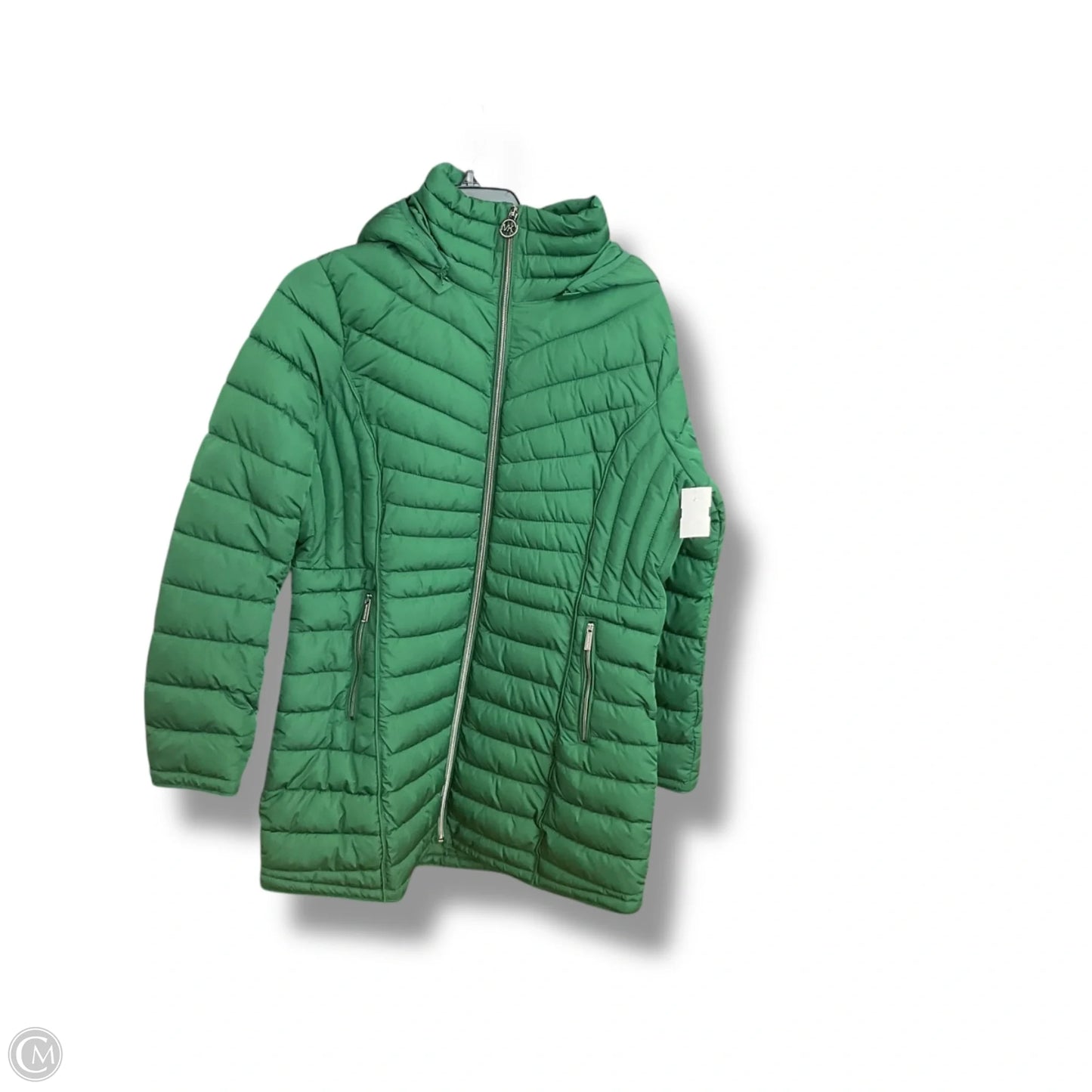Coat Parka By Michael By Michael Kors In Green, Size: M