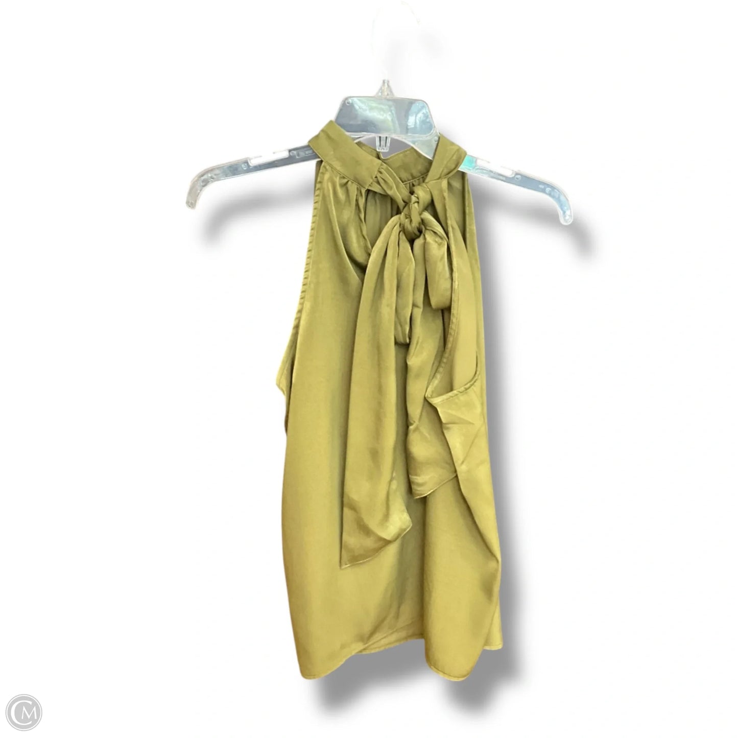 Top Sleeveless By Liverpool In Green, Size: M