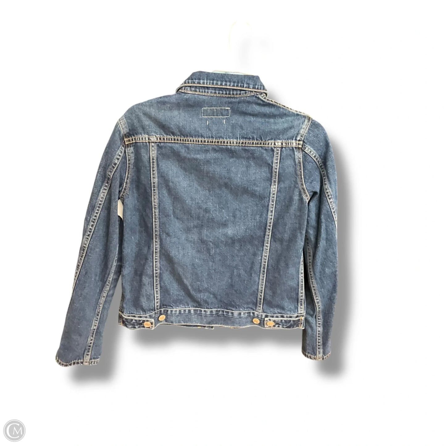 Jacket Denim By Rag And Bone In Blue Denim, Size: S