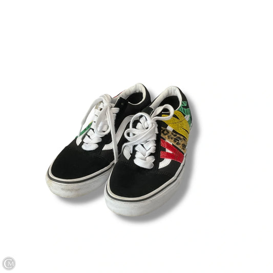 Shoes Sneakers By Vans In Black, Size: 8