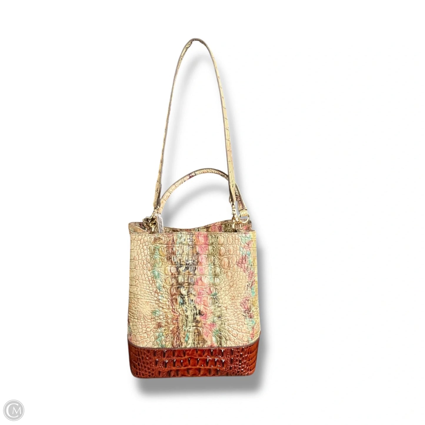 Handbag Designer By Brahmin, Size: Large